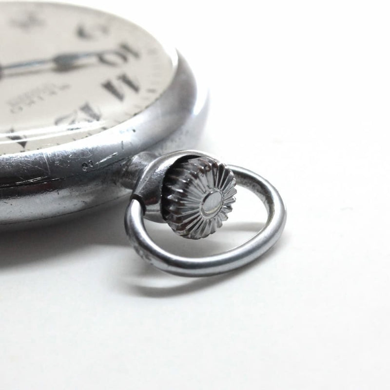 昭和35年の19セイコー鉄道時計/15石/秒針止め機能/絶版時計/19seiko-1184