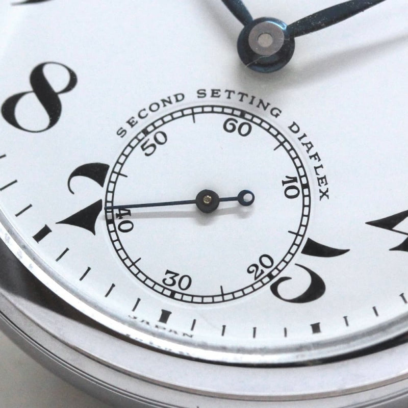 昭和の19セイコー鉄道時計/15石/ダイアフレックス/19seiko-1228