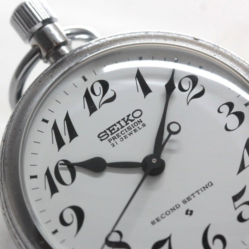 昭和54年の機械式セイコー鉄道時計/21石/19seiko-1261 – 正美堂