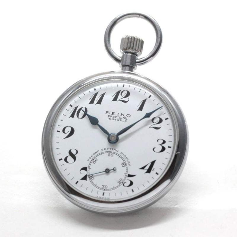 昭和の19セイコー鉄道時計/15石/ダイアフレックス/19seiko-1262
