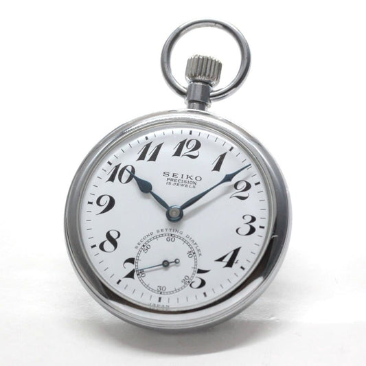 昭和の19セイコー鉄道時計/15石/ダイアフレックス/19seiko-1262