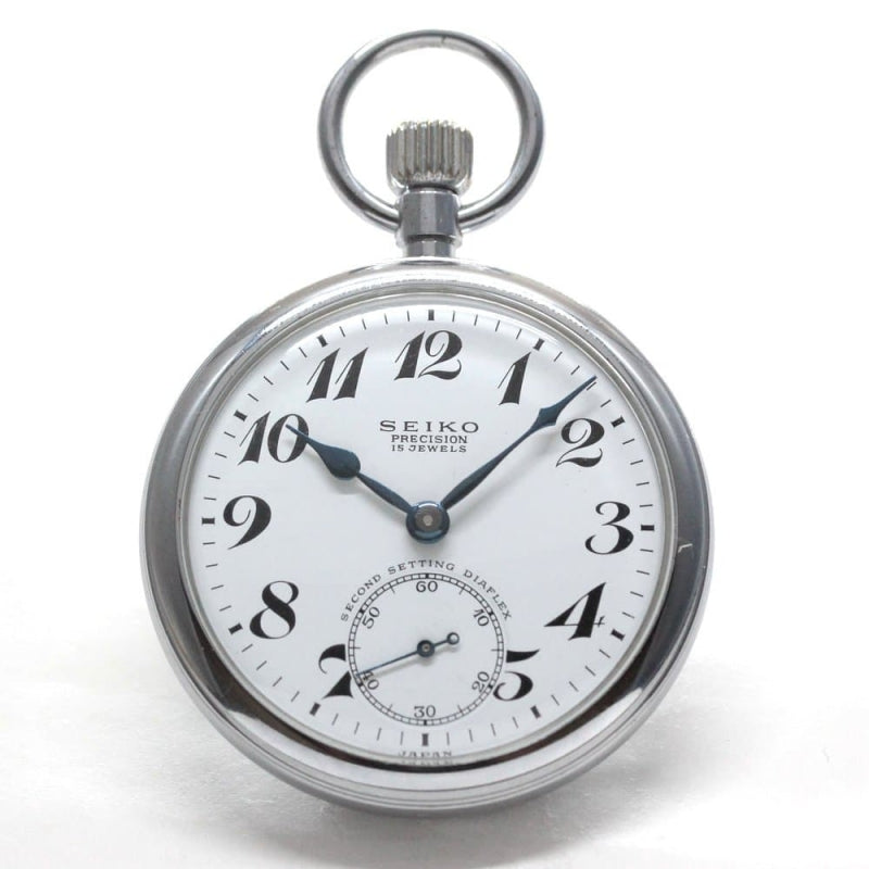 昭和の19セイコー鉄道時計/15石/ダイアフレックス/19seiko-1262