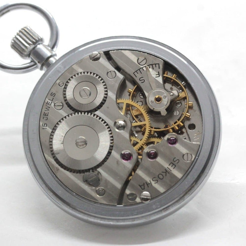 昭和の19セイコー鉄道時計/15石/ダイアフレックス/19seiko-1262