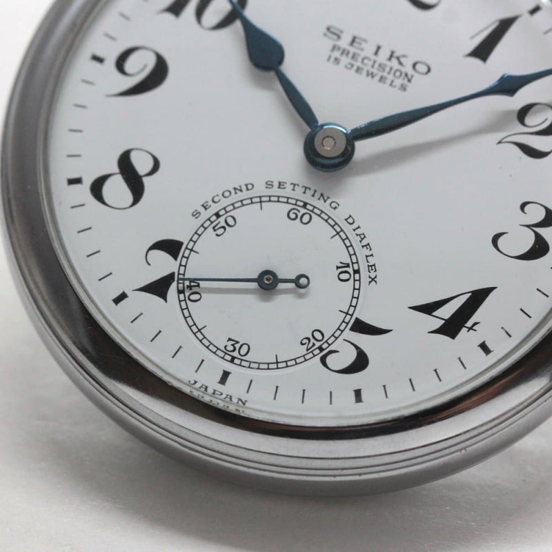昭和の19セイコー鉄道時計/15石/ダイアフレックス/19seiko-1262