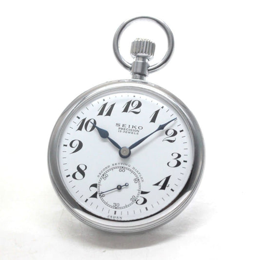 昭和の19セイコー鉄道時計/15石/ダイアフレックス/19seiko-1276