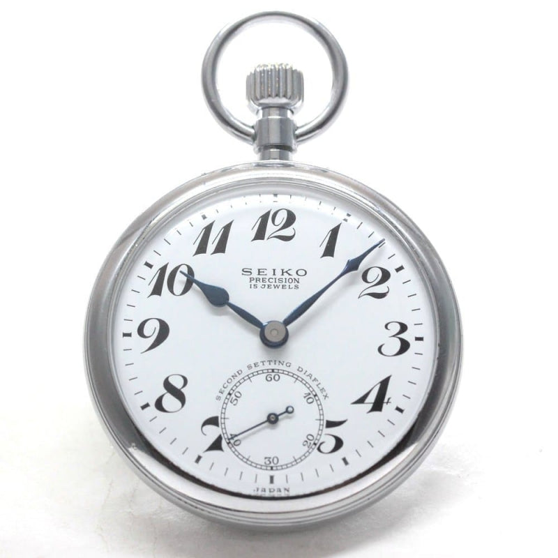 昭和の19セイコー鉄道時計/15石/ダイアフレックス/19seiko-1276