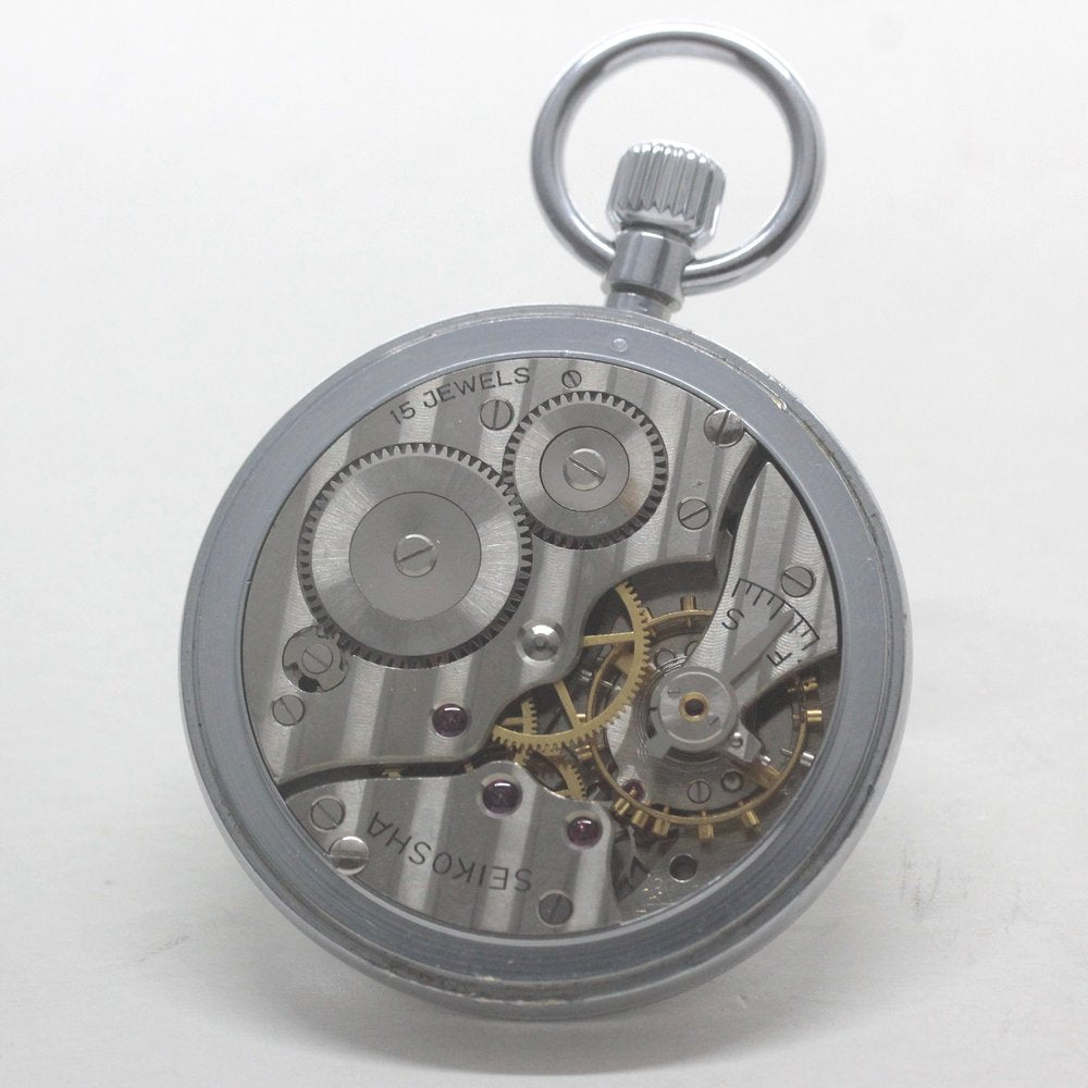 昭和の19セイコー鉄道時計/15石/ダイアフレックス/19seiko-1312 – 正美