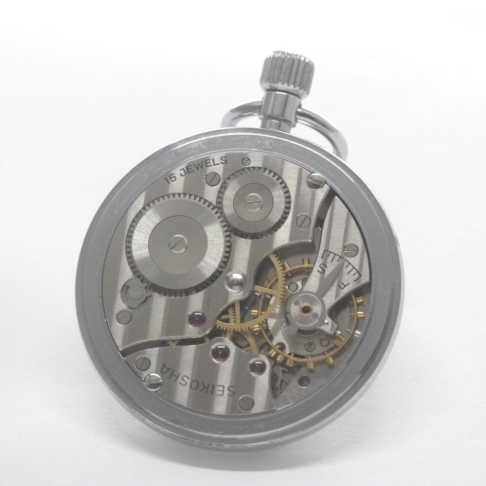 コート・ド・ジュネーブが美しい手巻き式（15石)ムーブメント