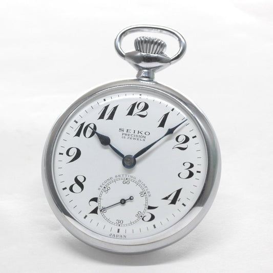 昭和の19セイコー鉄道時計/15石/ダイアフレックス/19seiko-1316