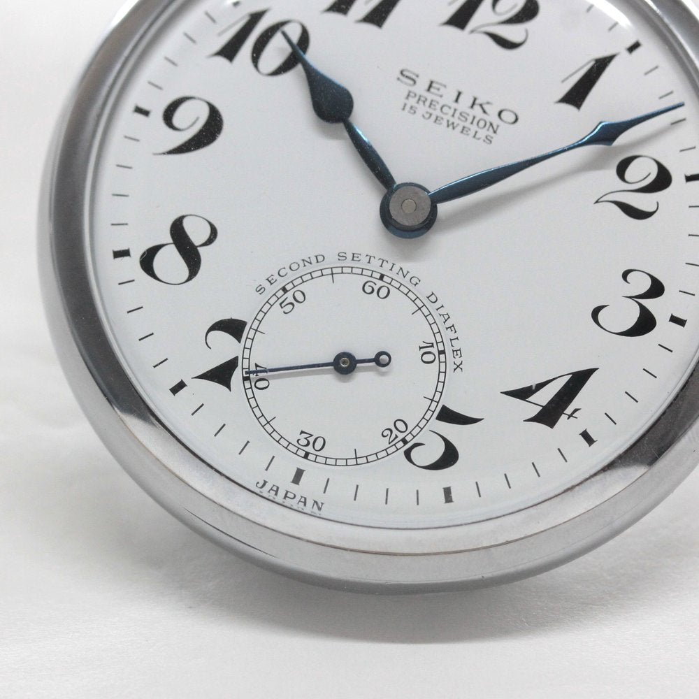 昭和の19セイコー鉄道時計/15石/ダイアフレックス/19seiko-1316