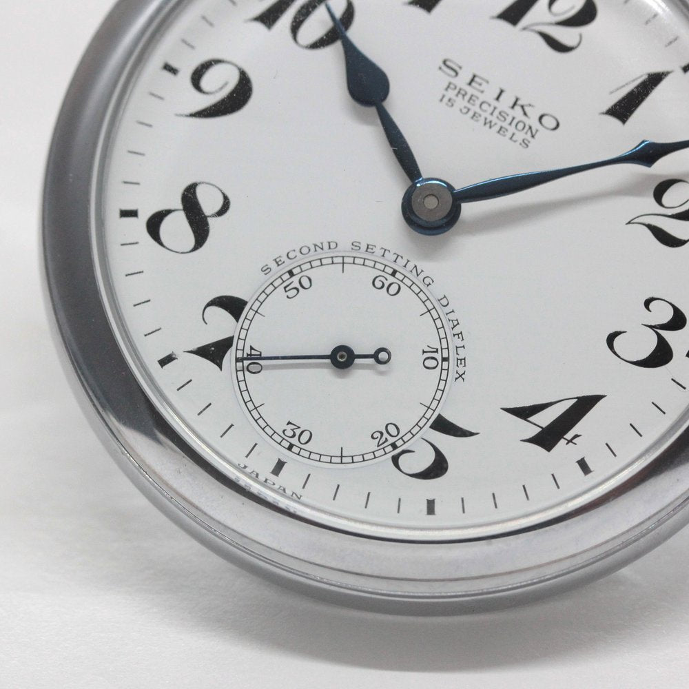 昭和の19セイコー鉄道時計/15石/ダイアフレックス/19seiko-1324