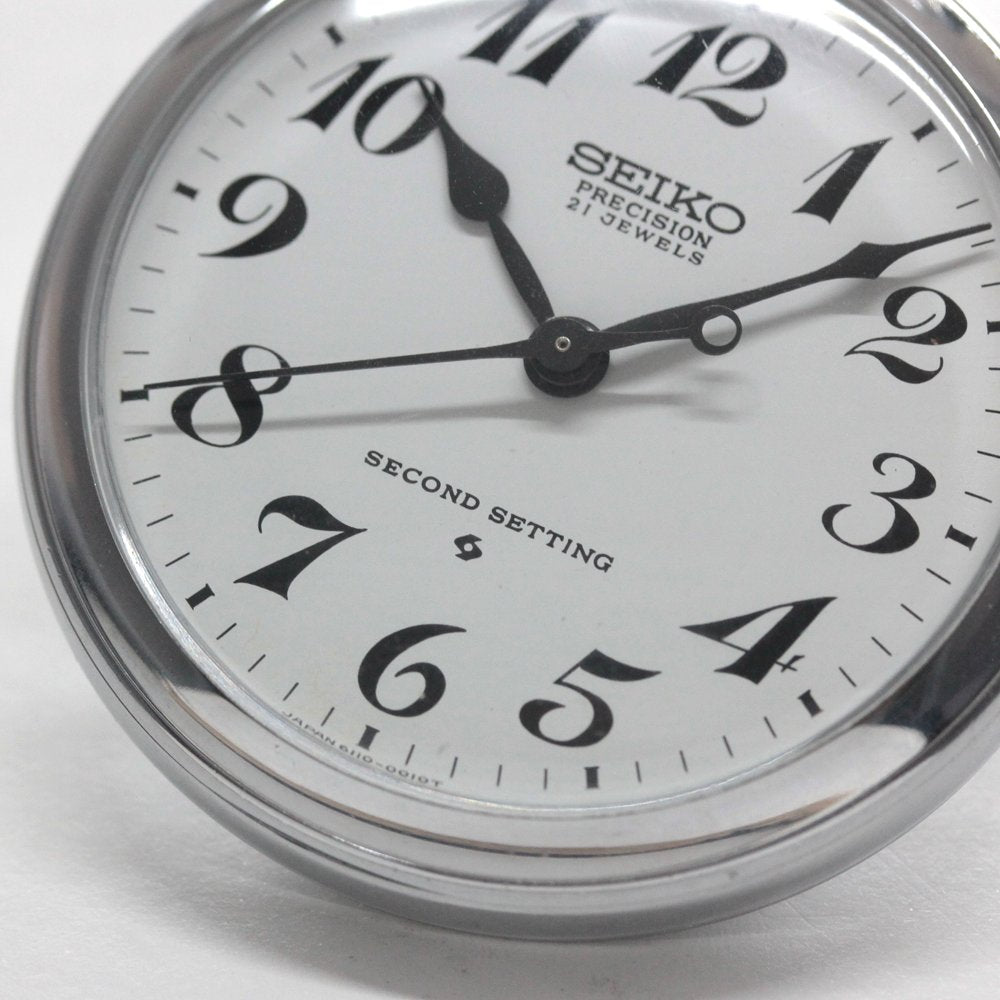 懐中時計　SEIKO セイコー 19セイコー プレシジョン 懐中時計 / 19セイコー/昭49 379 国鉄静局