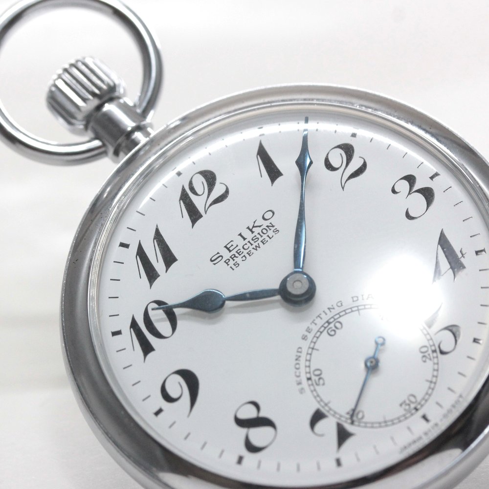懐中時計 セイコー プレシジョン PRECISION 21石 手 SEIKO 手巻き