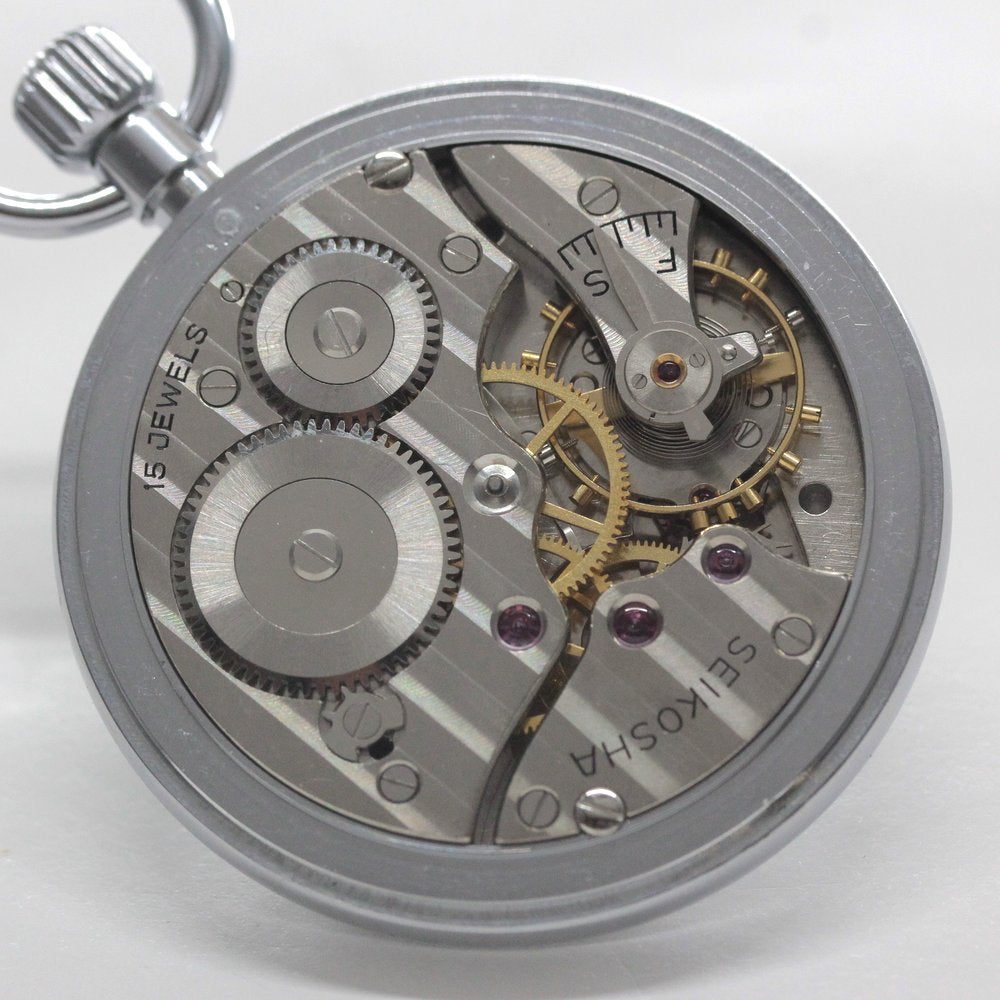 19セイコー プレシジョン 懐中時計 / 19セイコー/昭41　1067　東鉄/15石 / 絶版時計 /19seiko-1330