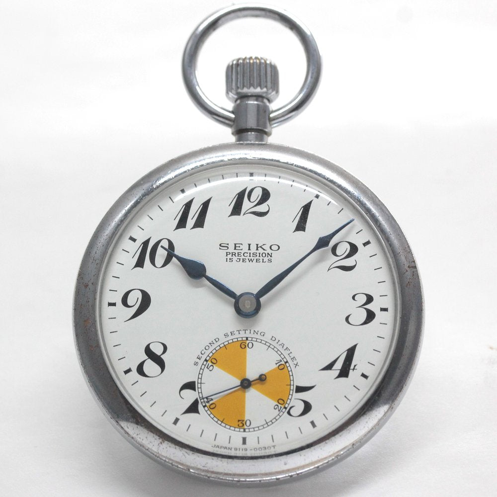 19セイコー プレシジョン 懐中時計  /日本電信電話公社　69-0146/   15石 　/　絶版時計 /19seiko-1333