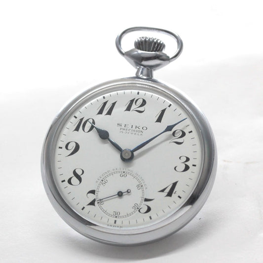 昭和の19セイコー鉄道時計/15石/ダイアフレックス/19seiko-1336