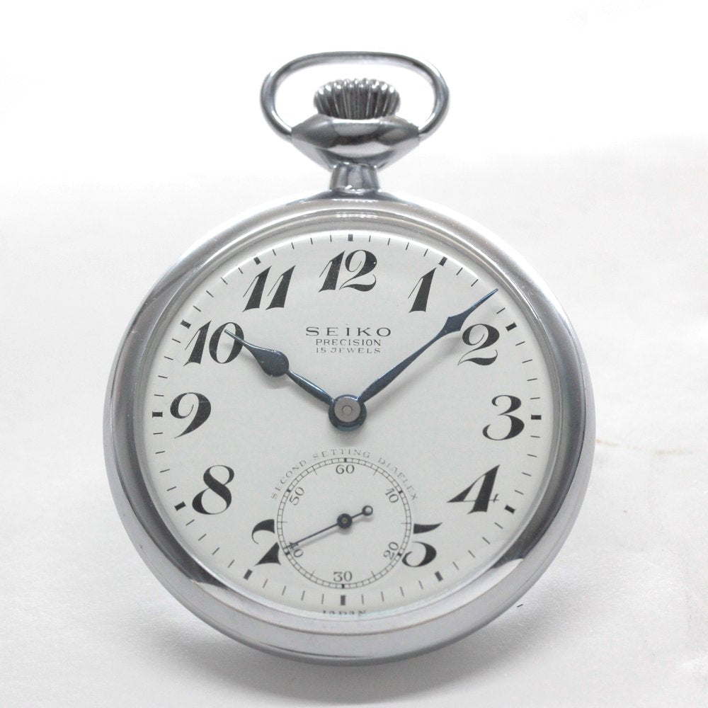 昭和の19セイコー鉄道時計/15石/ダイアフレックス/19seiko-1336 – 正美