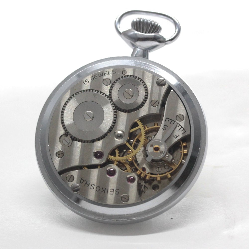 昭和の19セイコー鉄道時計/15石/ダイアフレックス/19seiko-1336 – 正美