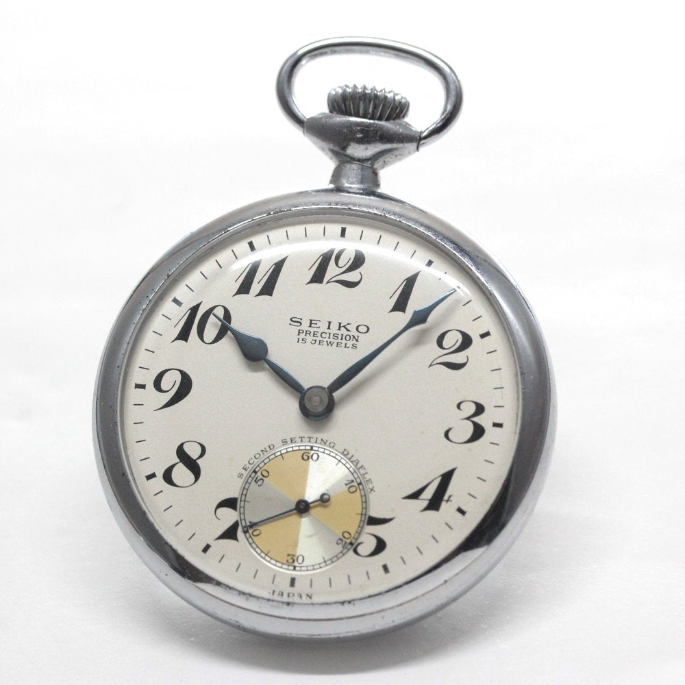 19セイコー プレシジョン 懐中時計  /日本電信電話公社　昭和35年/   15石 　/　絶版時計 /19seiko-1340