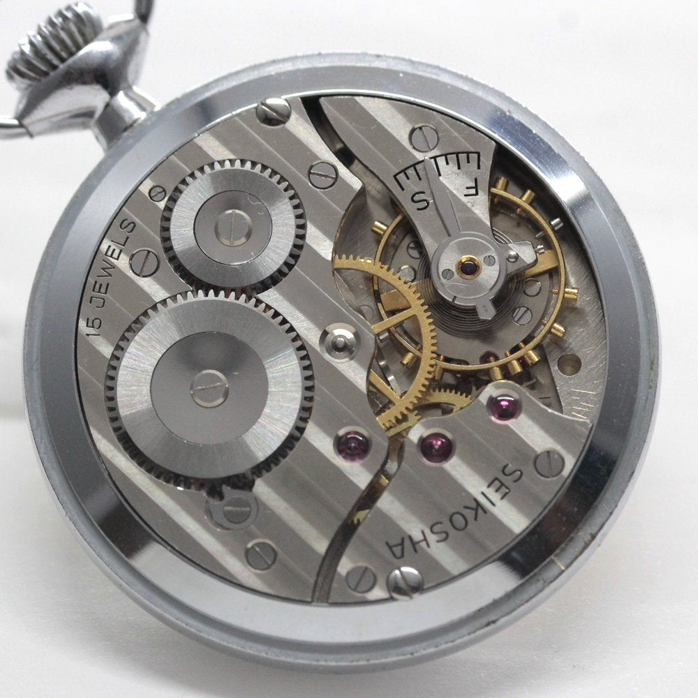 19セイコー プレシジョン 懐中時計  /日本電信電話公社　昭和35年/   15石 　/　絶版時計 /19seiko-1340