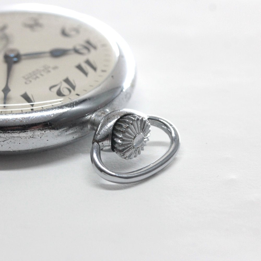 19セイコー プレシジョン 懐中時計 / 19セイコー/昭37　8　国鉄/ 15石 / 絶版時計 /19seiko-1341