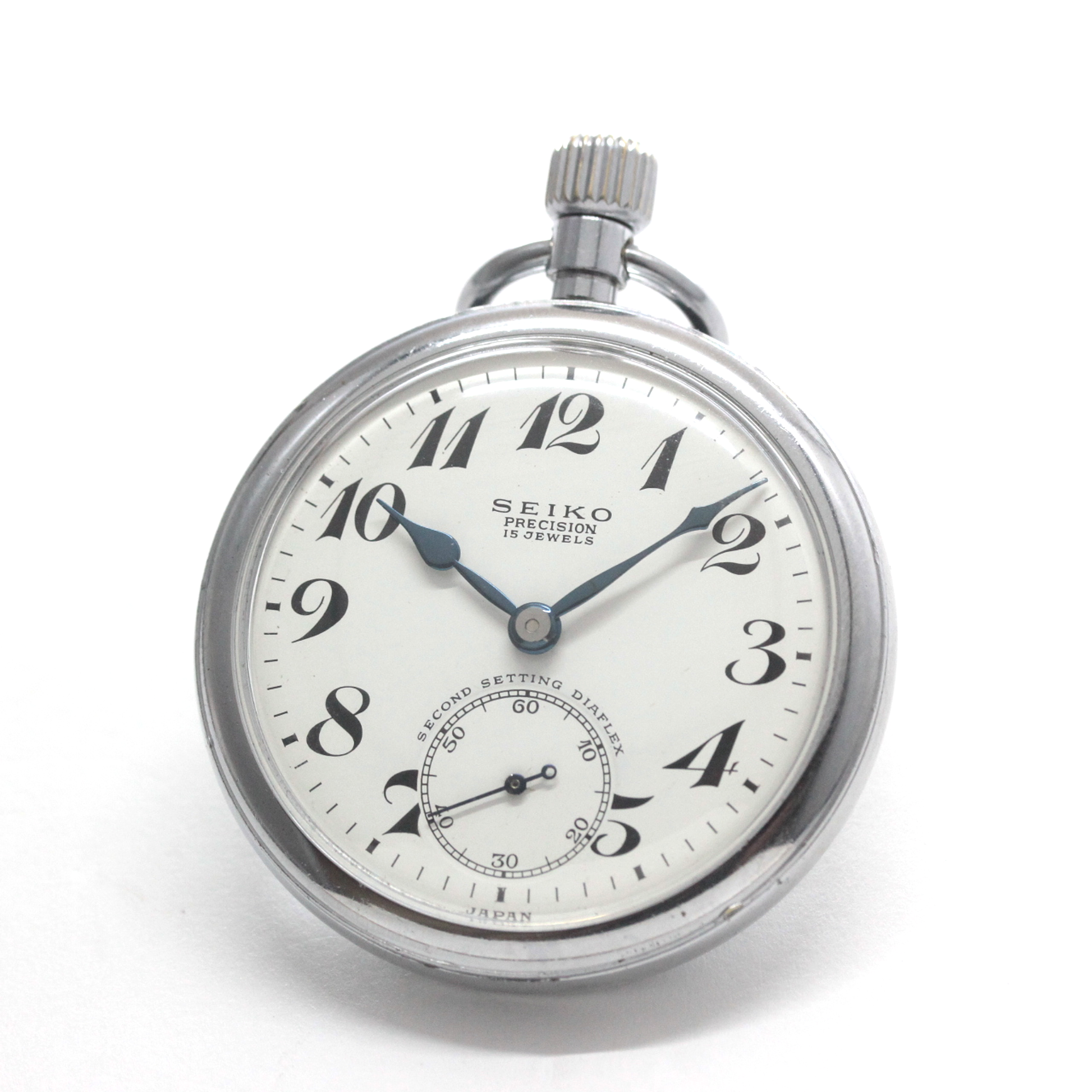 19セイコー プレシジョン 懐中時計 / 19セイコー/昭40　北234　国鉄/15石 / 絶版時計 /19seiko-1347