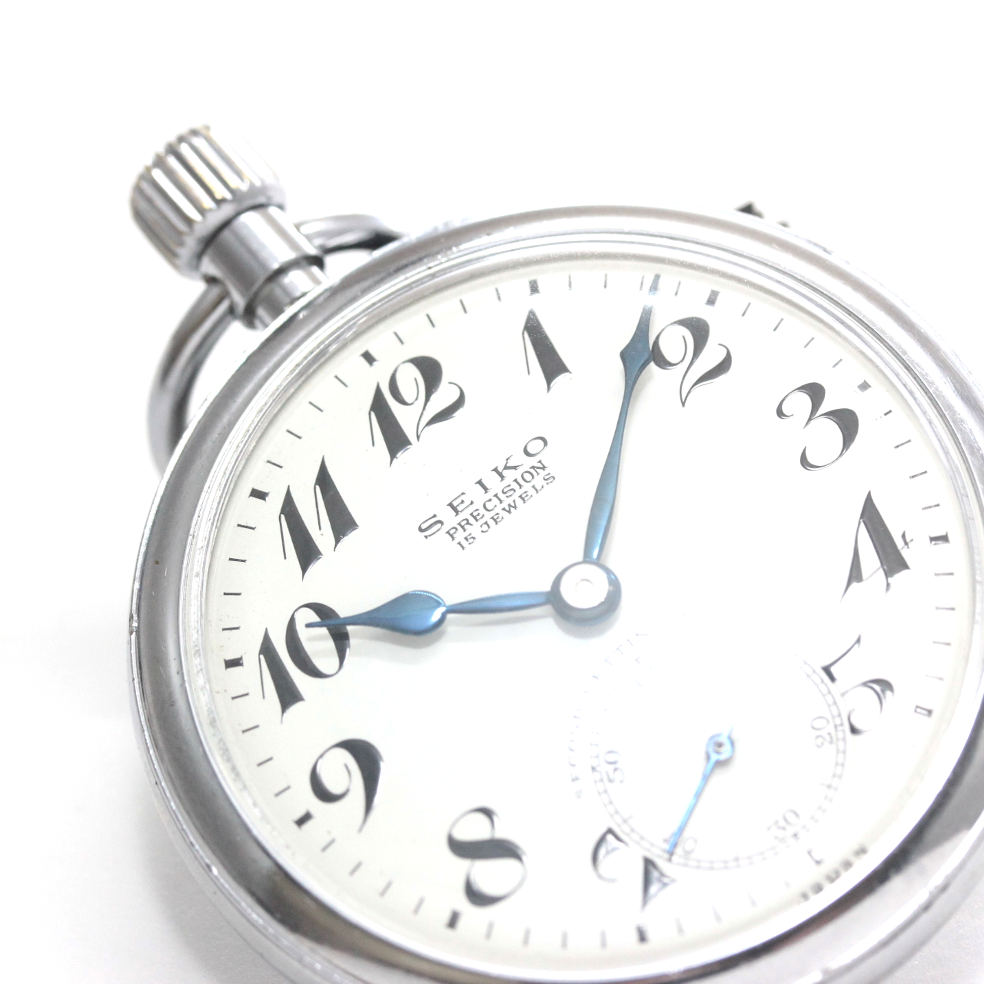 19セイコー プレシジョン 懐中時計 / 19セイコー/昭40　北234　国鉄/15石 / 絶版時計 /19seiko-1347　文字盤