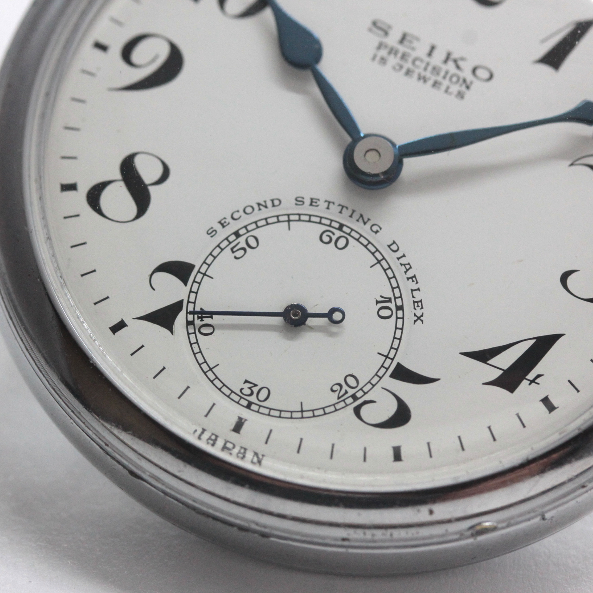 19セイコー プレシジョン 懐中時計 / 19セイコー/昭40　北234　国鉄/15石 / 絶版時計 /19seiko-1347　スモールセコンド