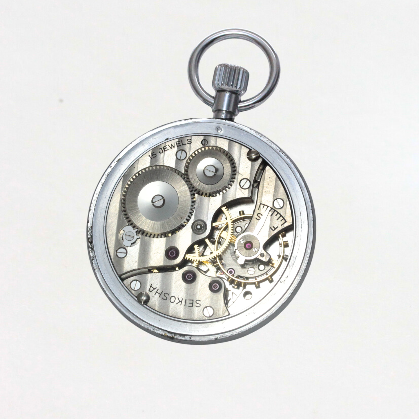 19セイコー プレシジョン 懐中時計  /昭42　北210　国鉄/15石 /　絶版時計 /19seiko-1349