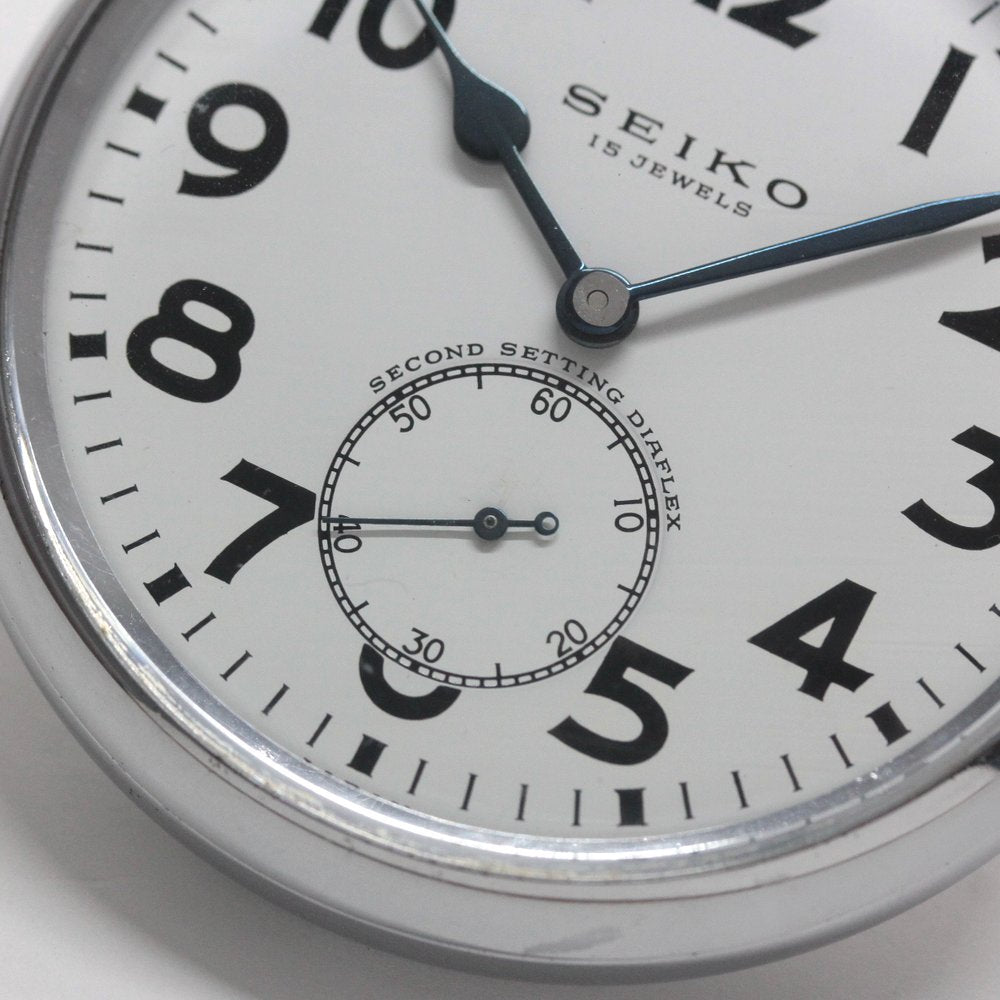 セコンドセッティング 秒停止機能付き