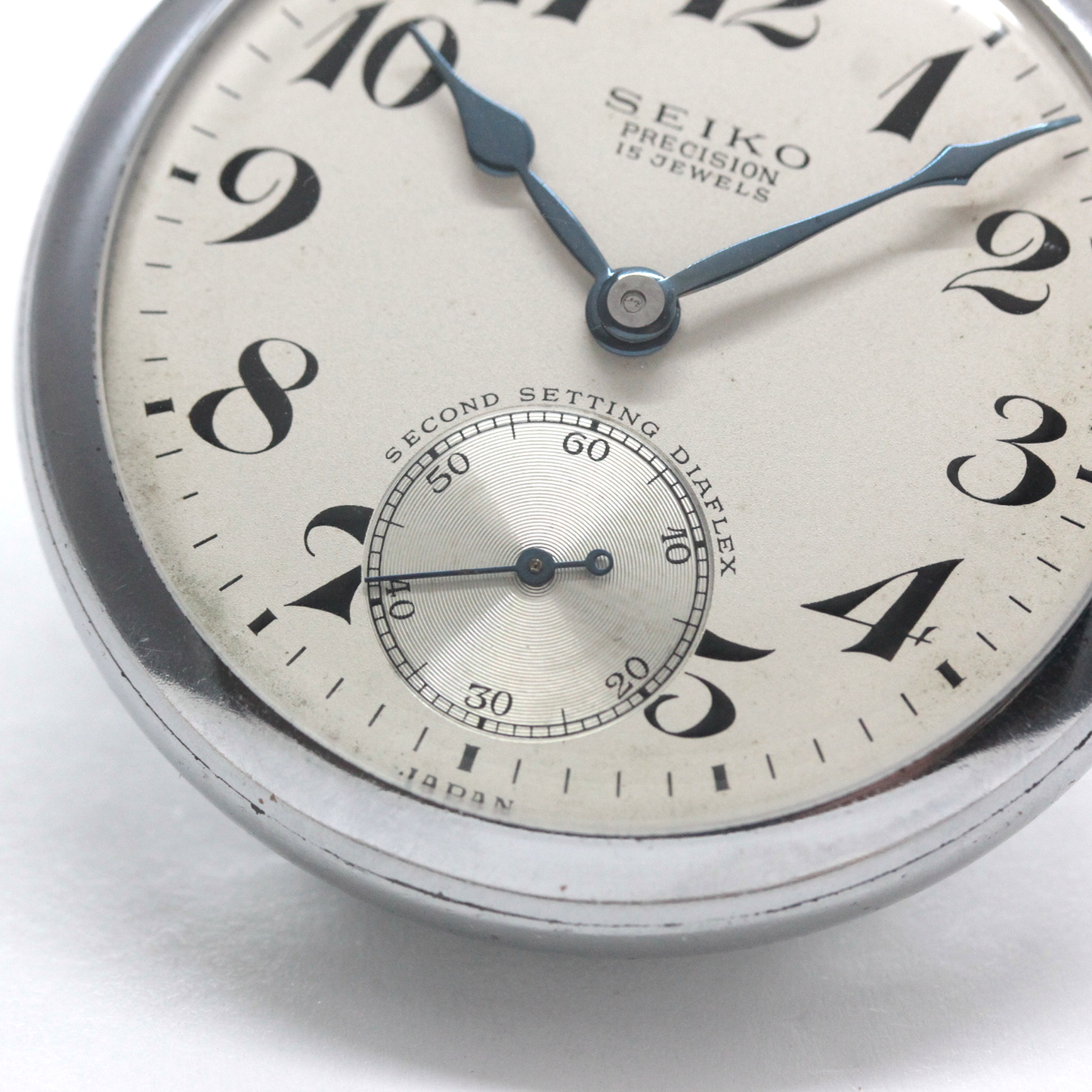 19 Seiko Railway Watch, 15-jewel movement, 1961, 15 jewels, stop