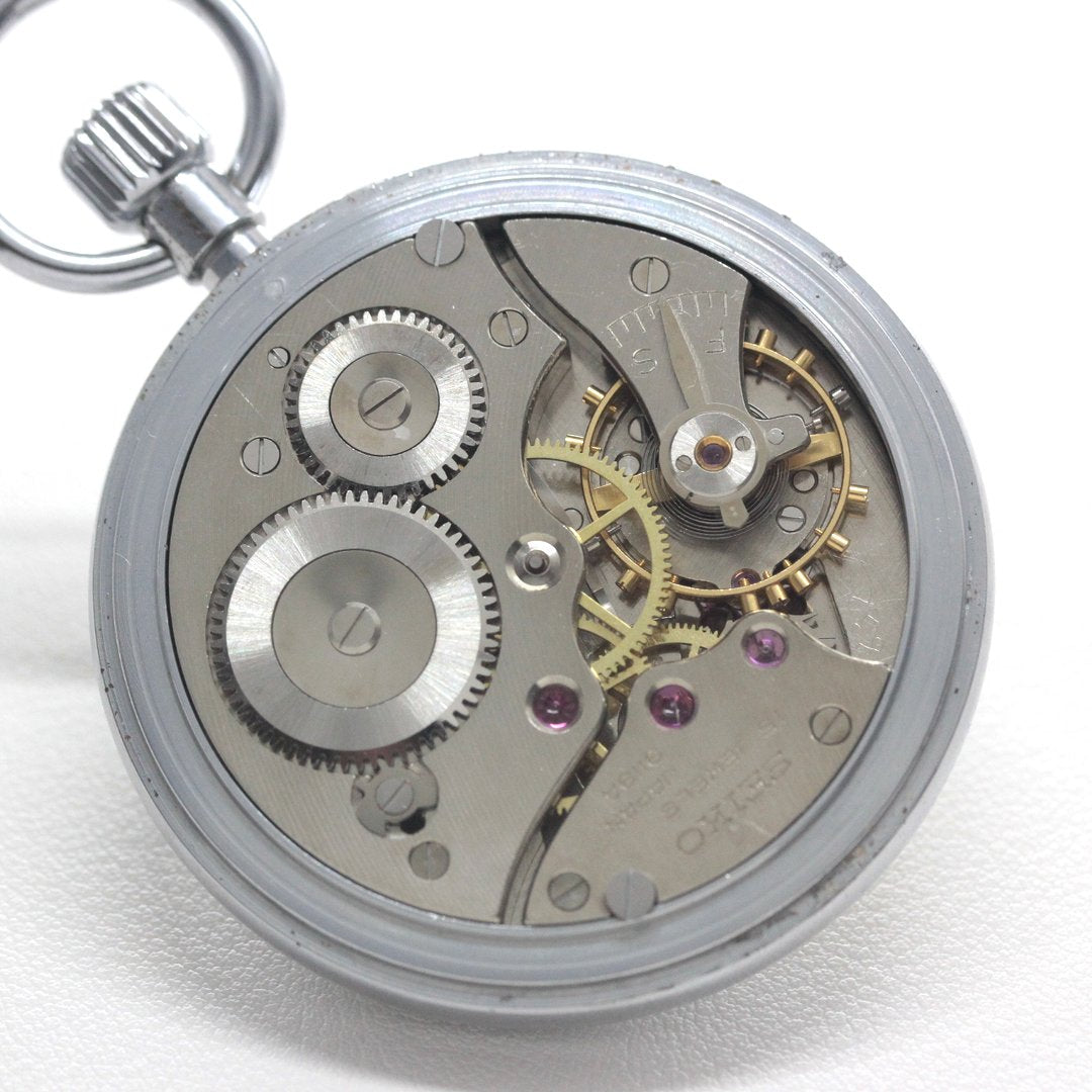 19セイコー プレシジョン 懐中時計 /印字なし/15石 / 絶版時計 /19seiko-1358