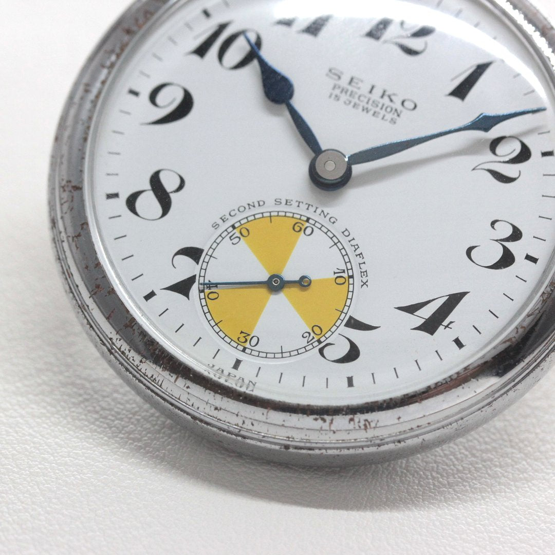 19セイコー プレシジョン 懐中時計 /日本電信電話公社 666-1753　/15石 / 絶版時計 /19seiko-1360