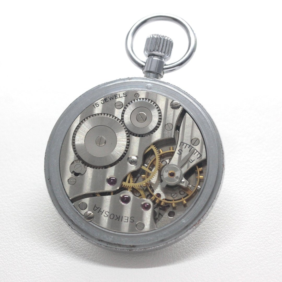 19セイコー プレシジョン 懐中時計 /日本電信電話公社 666-1753　/15石 / 絶版時計 /19seiko-1360