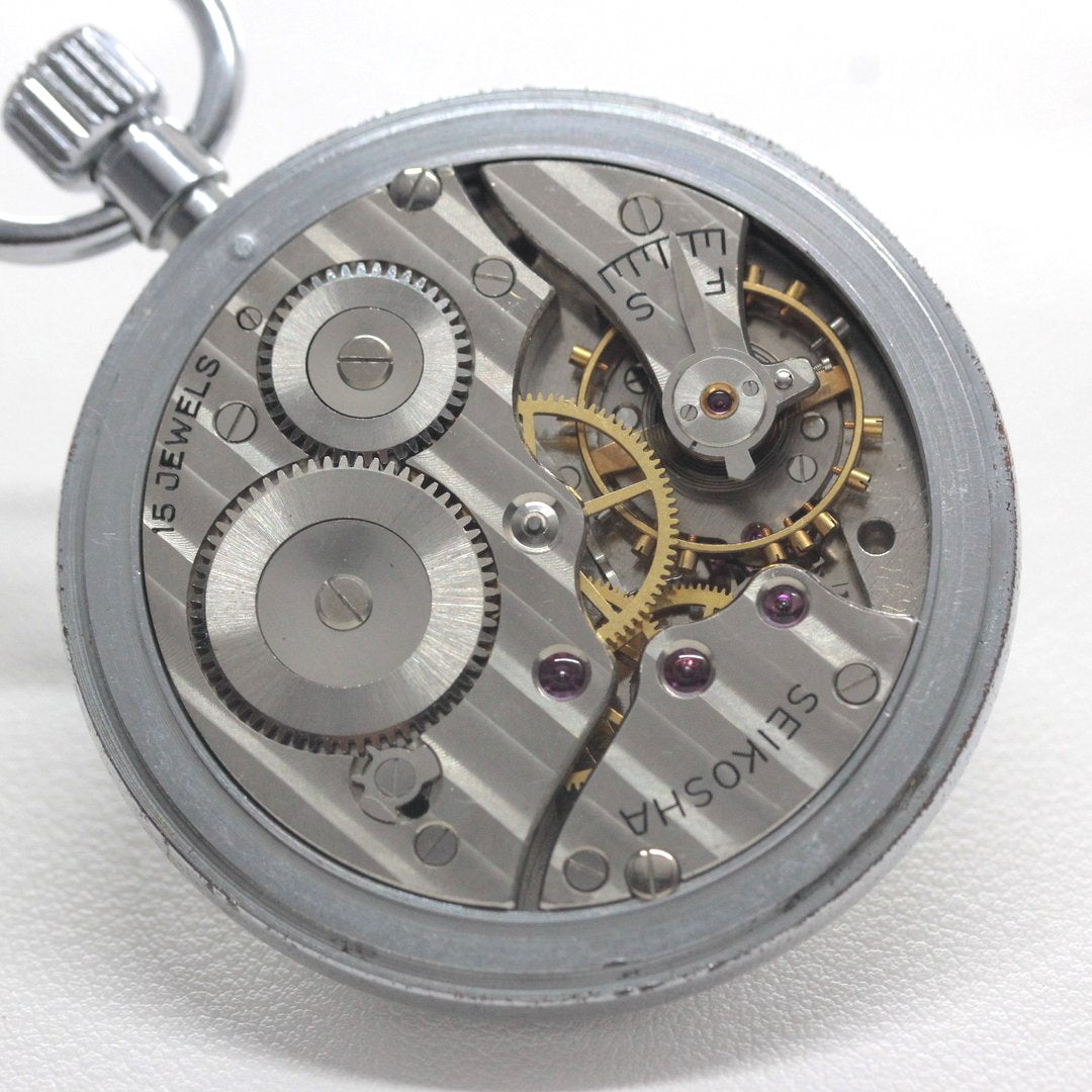 19セイコー プレシジョン 懐中時計 /日本電信電話公社 666-1753　/15石 / 絶版時計 /19seiko-1360