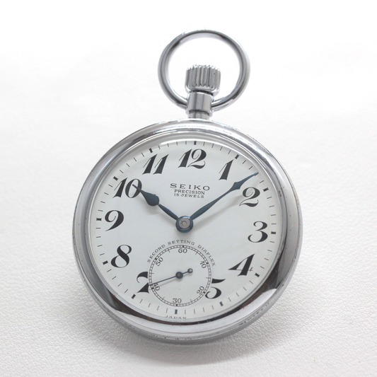 昭和の19セイコー鉄道時計/15石/ダイアフレックス/19seiko-1366