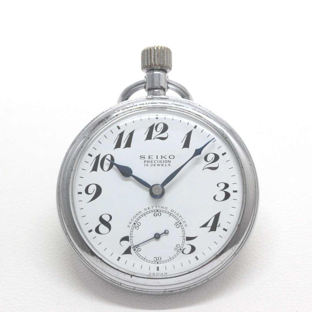 19セイコー プレシジョン 懐中時計 19seiko-1369　正面