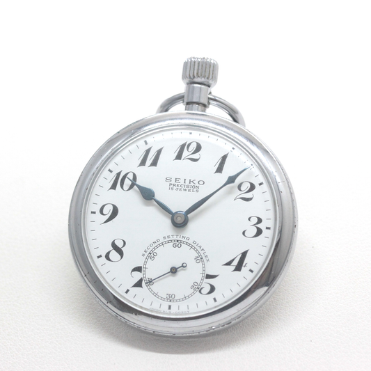 Showa 19 Seiko Railway Watch / 15 jewels / Diaflex / 19seiko-1316