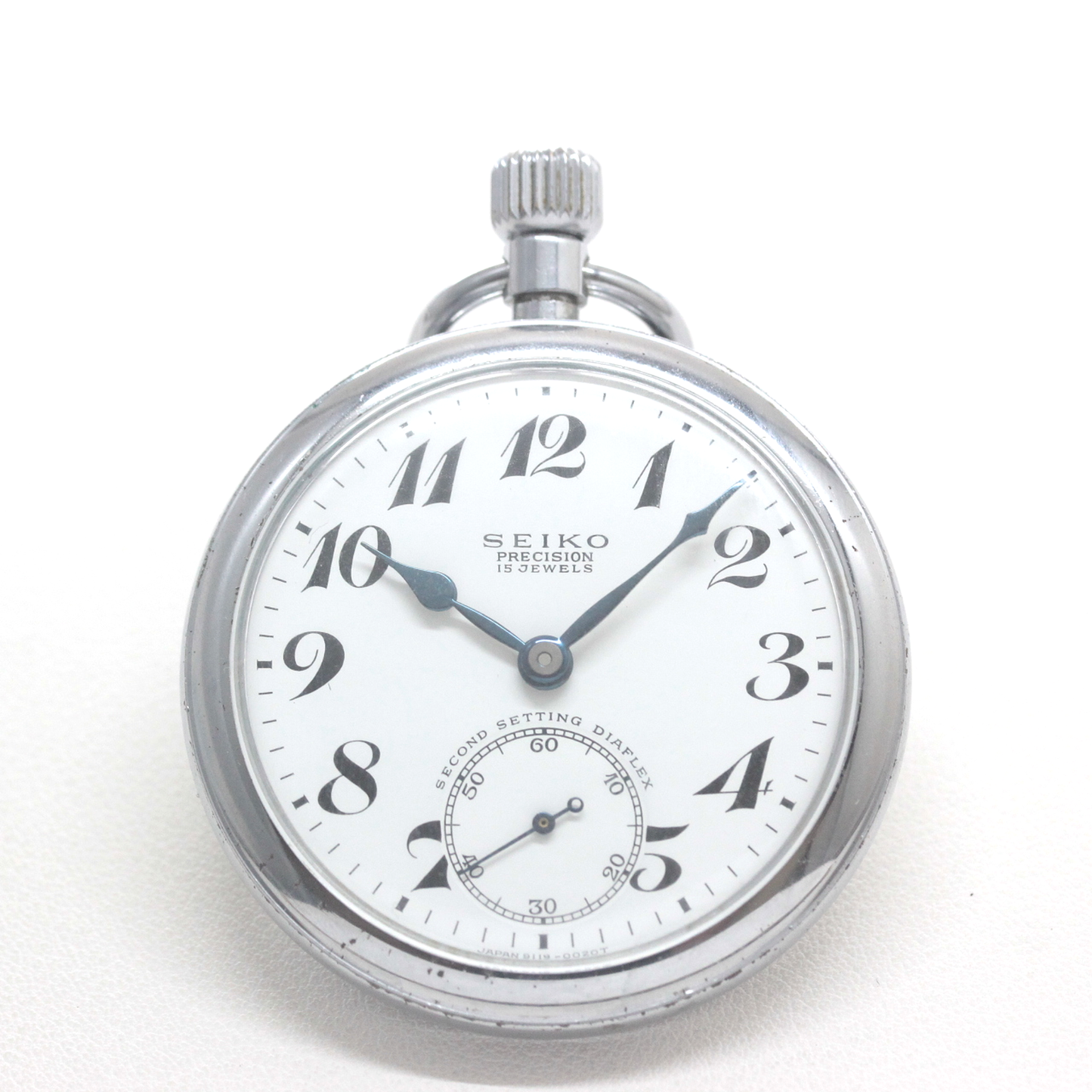 Showa 19 Seiko Railway Watch / 15 jewels / Diaflex / 19seiko-1316