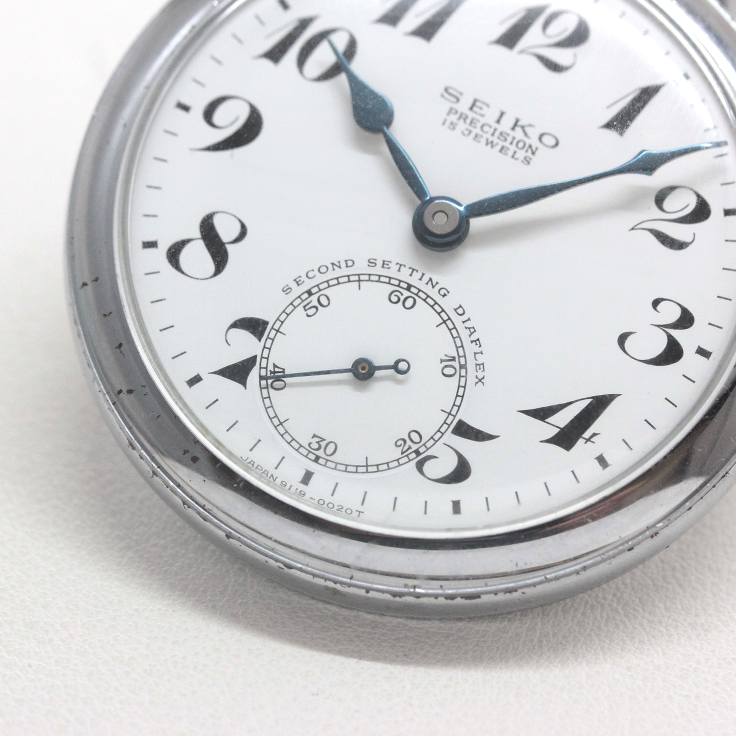 Showa 19 Seiko Railway Watch / 15 jewels / Diaflex / 19seiko-1316