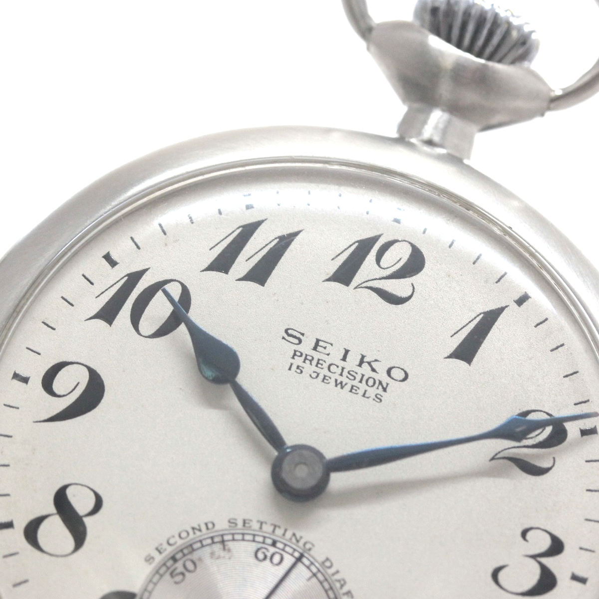 ブルースチール針 青焼針 当店だけの再メッキ特別モデル ヘアライン仕上げ 19seiko-1398