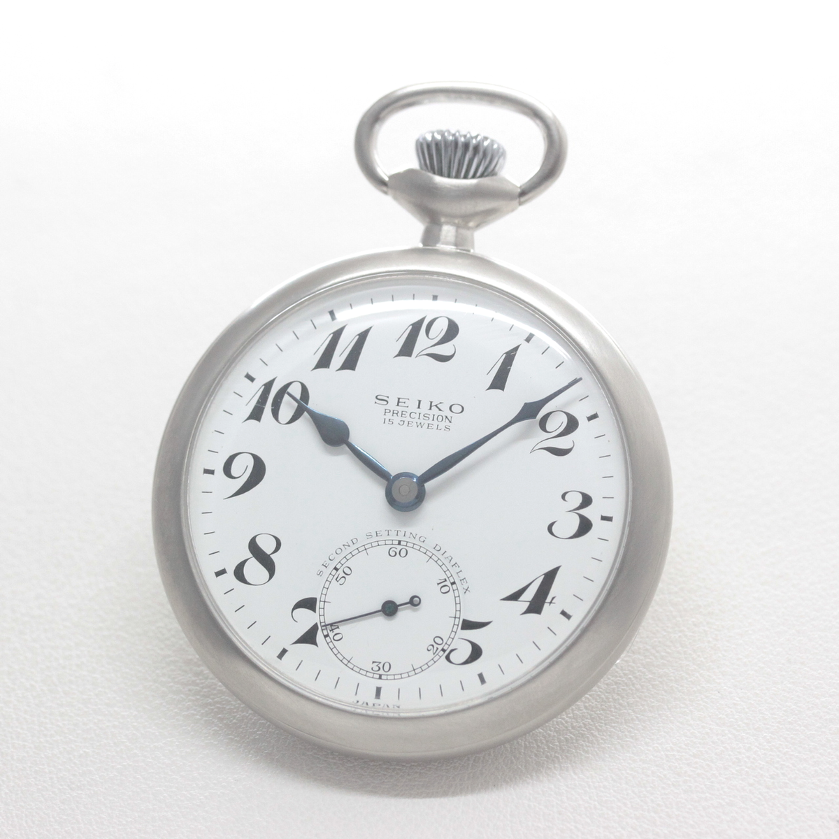 正面  当店だけの再メッキ特別モデル ヘアライン仕上げ 19seiko-1400