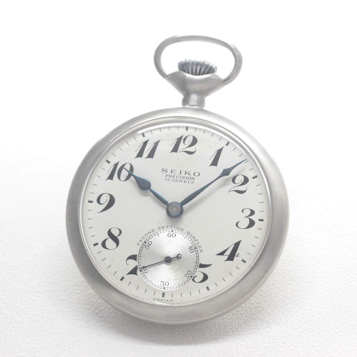 ベージュカラーの文字盤 当店だけの再メッキ特別モデル ヘアライン仕上げ 19seiko-1403