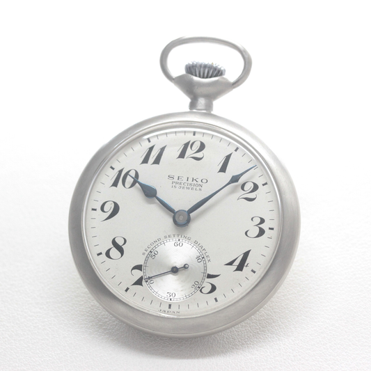 ベージュカラーの文字盤 当店だけの再メッキ特別モデル ヘアライン仕上げ 19seiko-1403