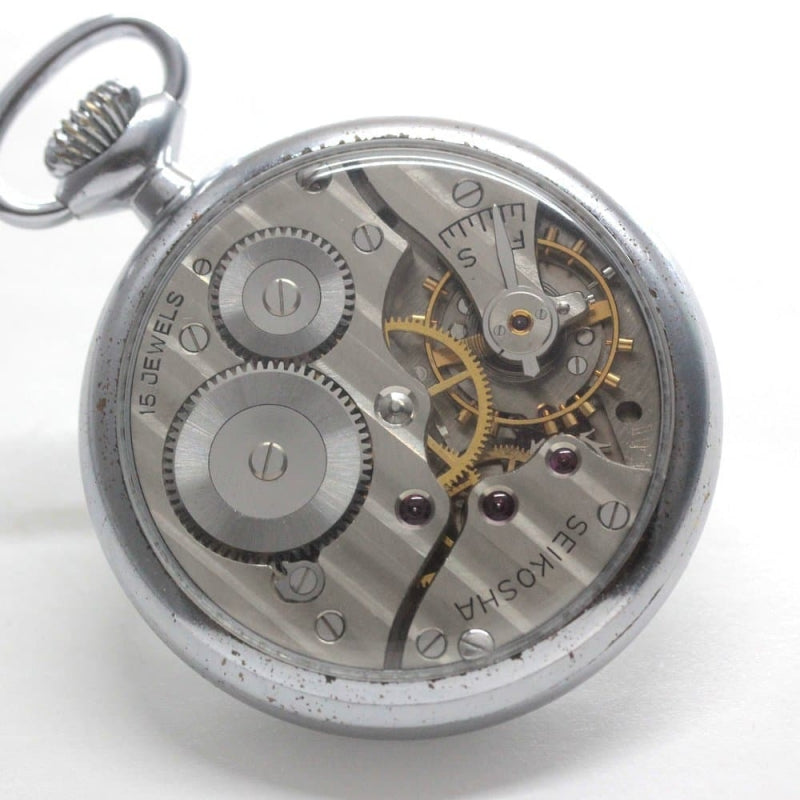 昭和の19セイコーシースルーバックカスタム/15石/ダイアフレックス/絶版時計/オーバーホール済/19seiko-costom10