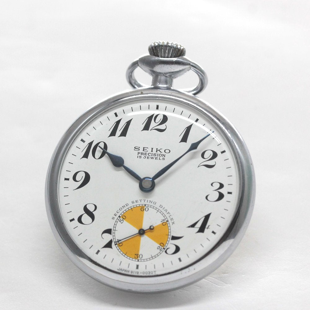 昭和の19セイコー電電公社シースルーバックカスタム/15石/ダイアフレックス/絶版時計/オーバーホール済/19seiko-costom17