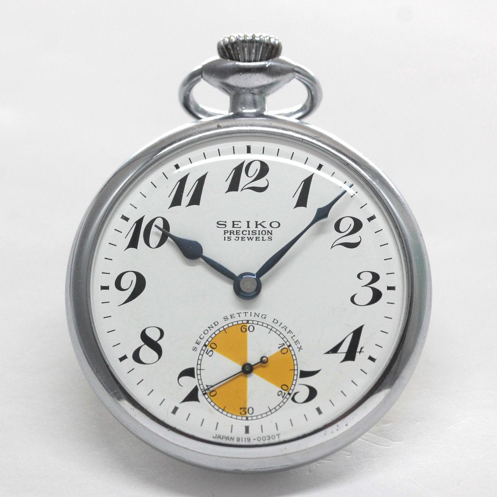 昭和の19セイコー電電公社シースルーバックカスタム/15石/ダイアフレックス/絶版時計/オーバーホール済/19seiko-costom17