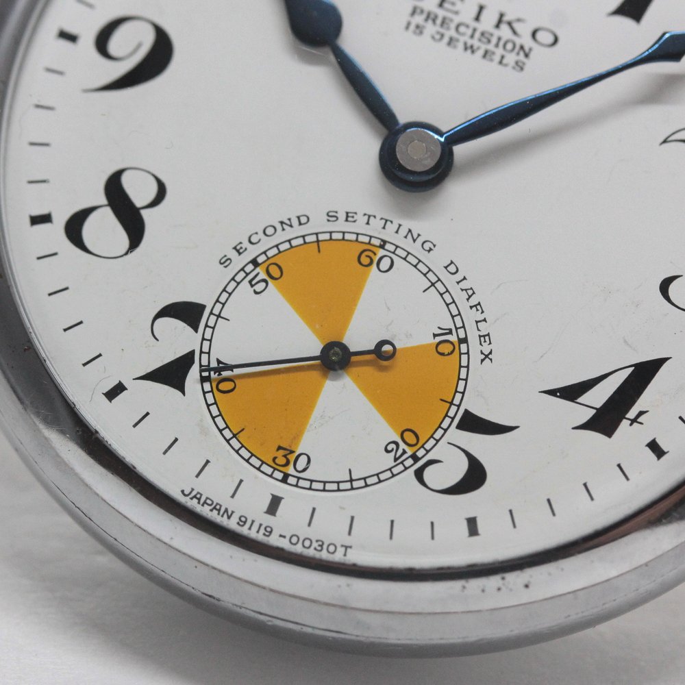昭和の19セイコー電電公社シースルーバックカスタム/15石/ダイアフレックス/絶版時計/オーバーホール済/19seiko-costom17