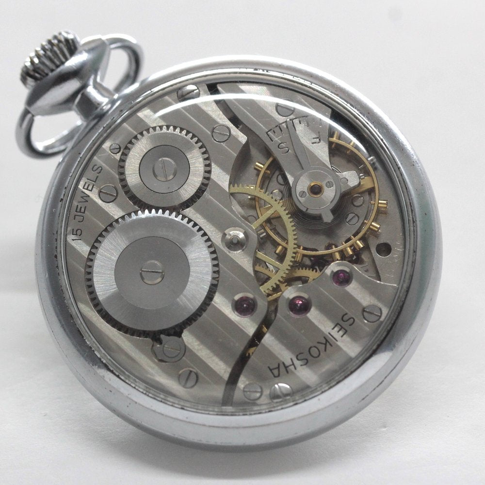 昭和の19セイコー電電公社シースルーバックカスタム/15石/ダイアフレックス/絶版時計/オーバーホール済/19seiko-costom17