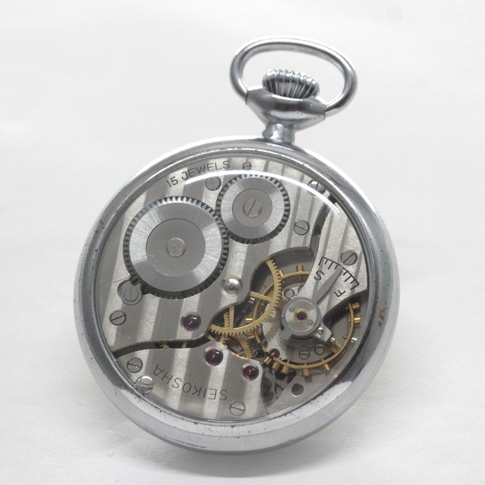 昭和の19セイコーシースルーバックカスタム/15石/ダイアフレックス/絶版時計/オーバーホール済/19seiko-costom18